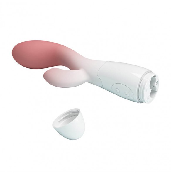 PRETTY LOVE - Brighty Wand Vibrator (Battery - White)